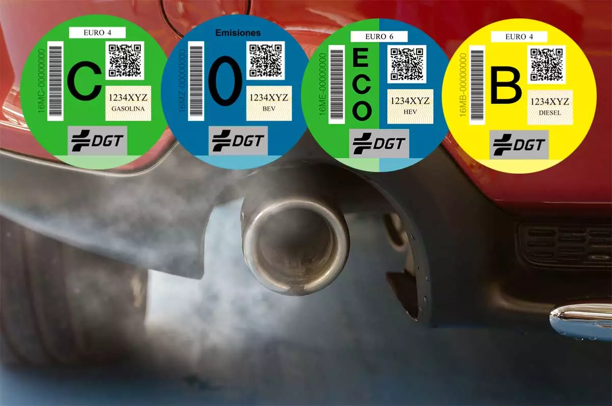 Autoescola Sant Feliu - Blog - Etiquetas ambientales de la DGT Autoescola Sant Feliu - Blog - Etiquetas ambientales de la DGT
