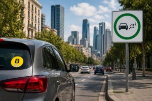 Autoescola Sant Feliu - Blog - Comença el compte enrere per a les restriccions als vehicles amb etiqueta B